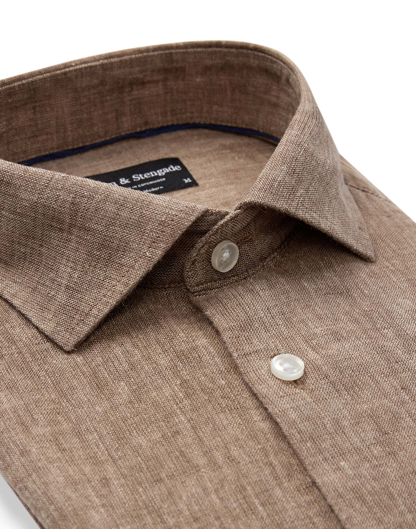 BS Tahaka Casual Modern Fit Skjorte - Brown