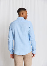 BS Tahaka Casual Modern Fit Skjorte - Light Blue
