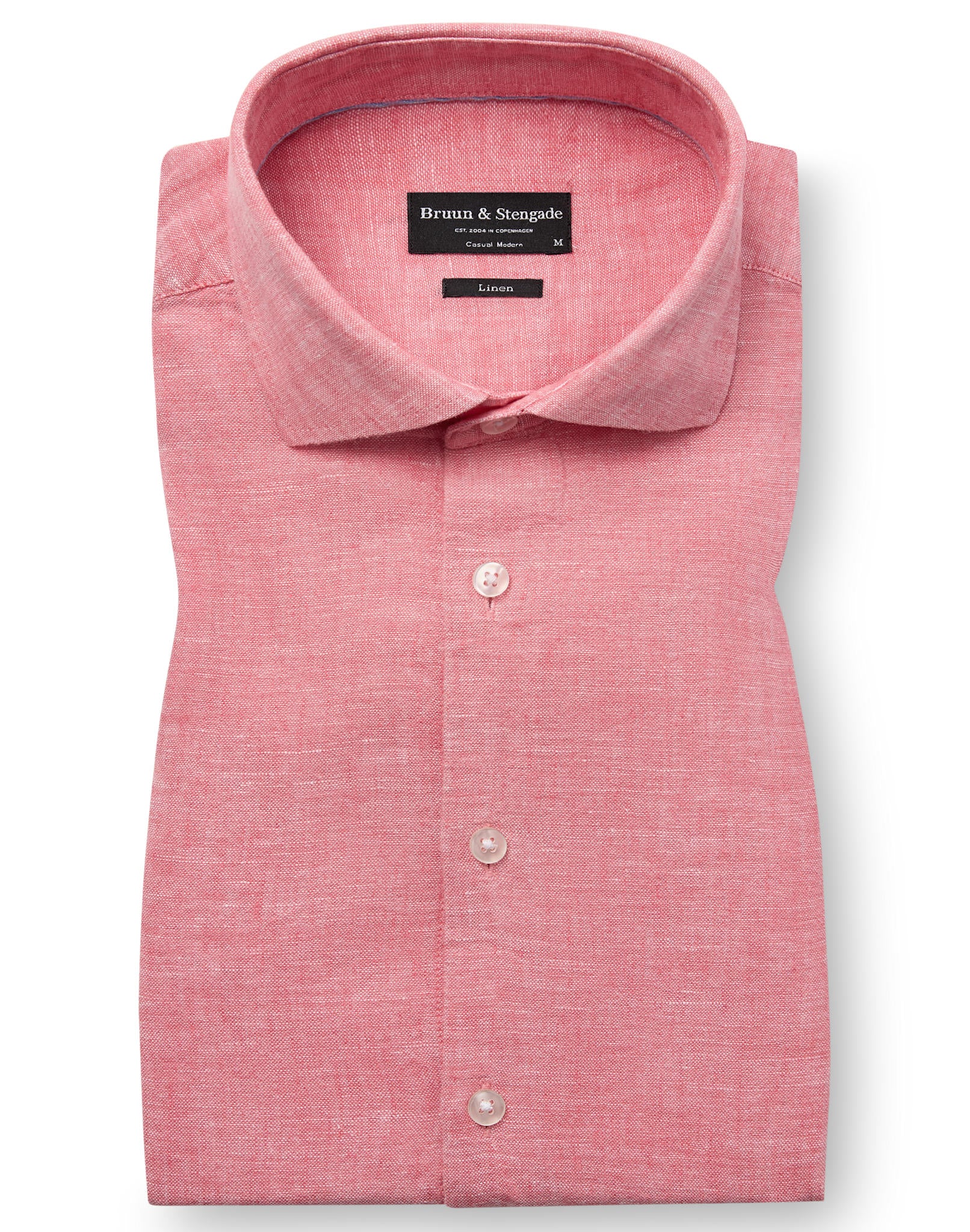 BS Tahaka Casual Modern Fit Skjorta - Pink