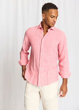 BS Tahaka Casual Modern Fit Skjorte - Pink
