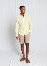 BS Tahaka Casual Modern Fit Skjorte - Yellow