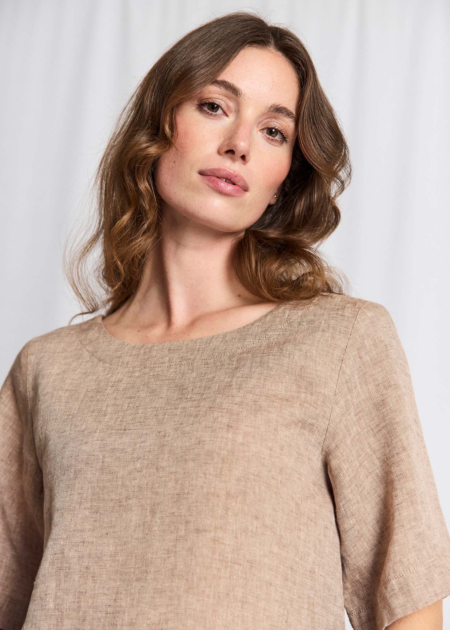 BS Lucianne Regular Fit Top - Brown