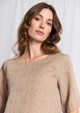 BS Lucianne Regular Fit Top - Brown