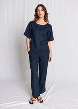 BS Lucianne Regular Fit Top - Navy