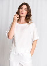 BS Lucianne Regular Fit Top - White