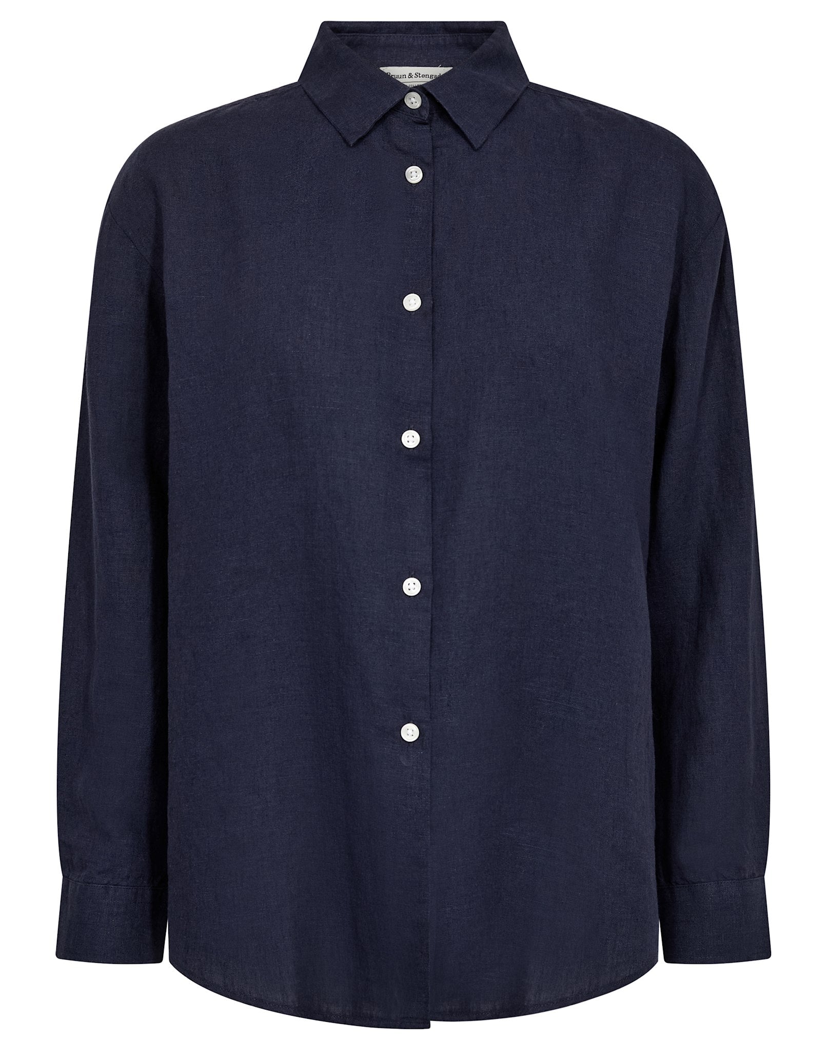 BS Marietta Regular Fit Skjorta - Navy