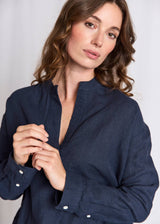 BS Noemi Regular Fit Skjorte - Navy