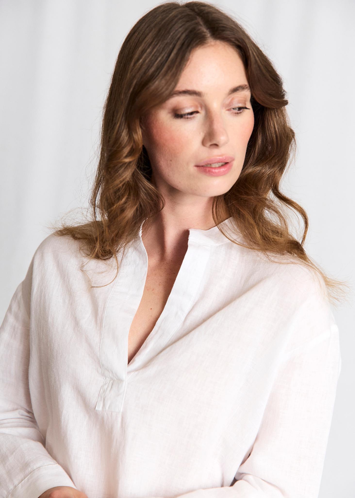 BS Noemi Regular Fit Skjorte - White