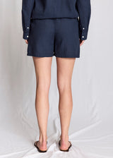 BS Oriana Regular Fit Shorts  - Navy