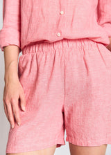 BS Oriana Regular Fit Shorts  - Pink