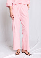 BS Rosetta Regular Fit Bukser  - Lipstick Red/White