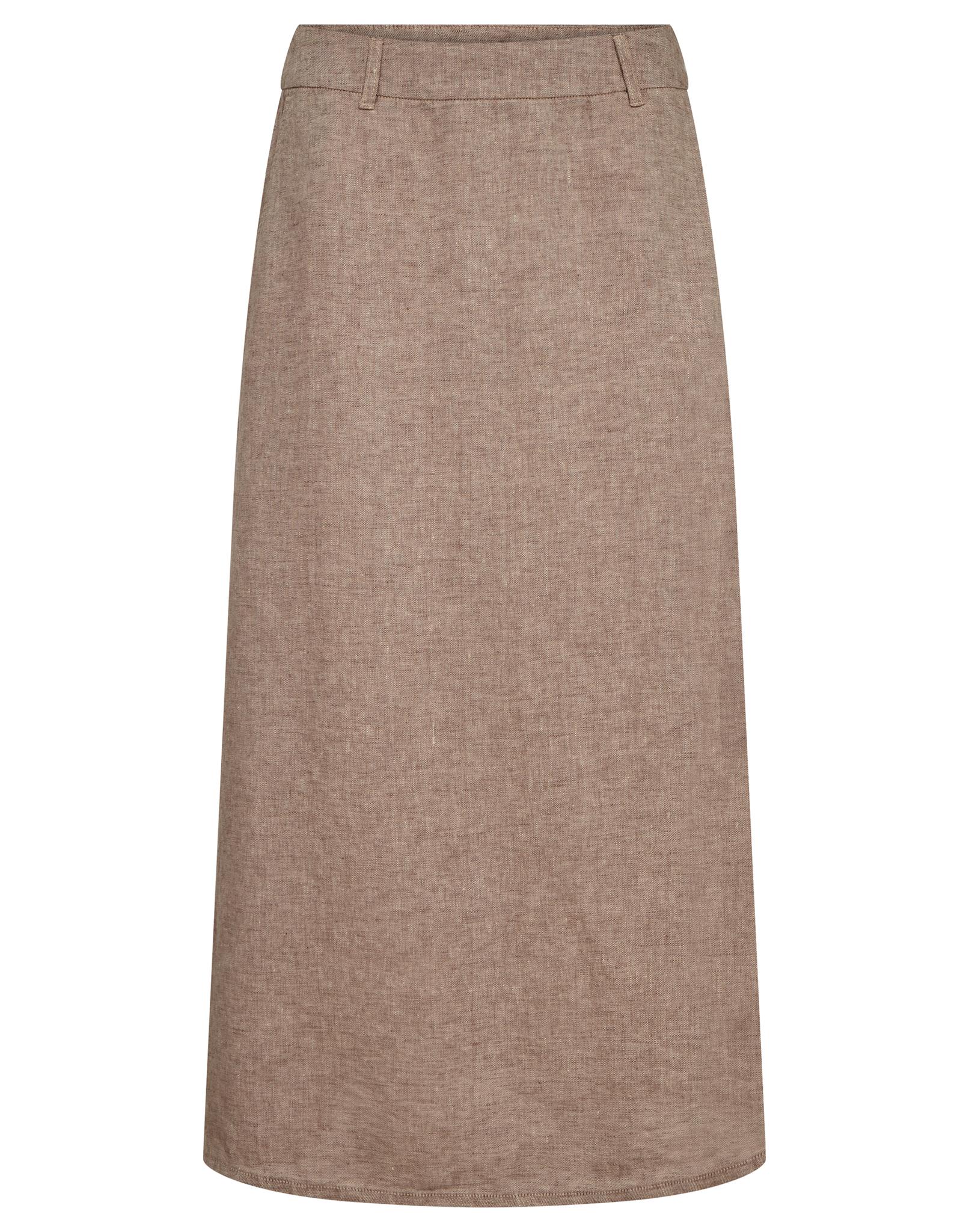 BS Jolanda Regular Fit Skirt - Brown