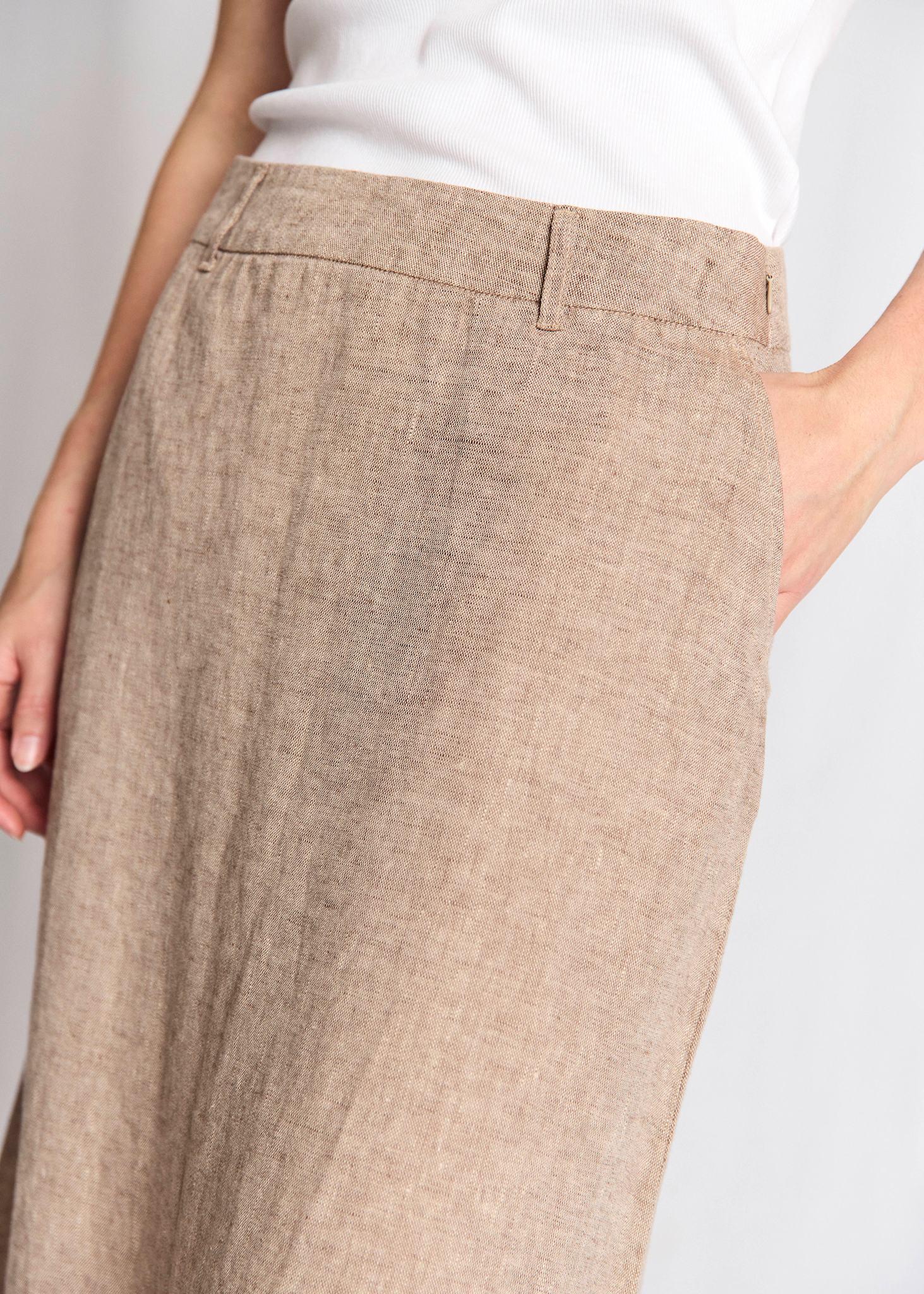 BS Jolanda Regular Fit Skirt - Brown