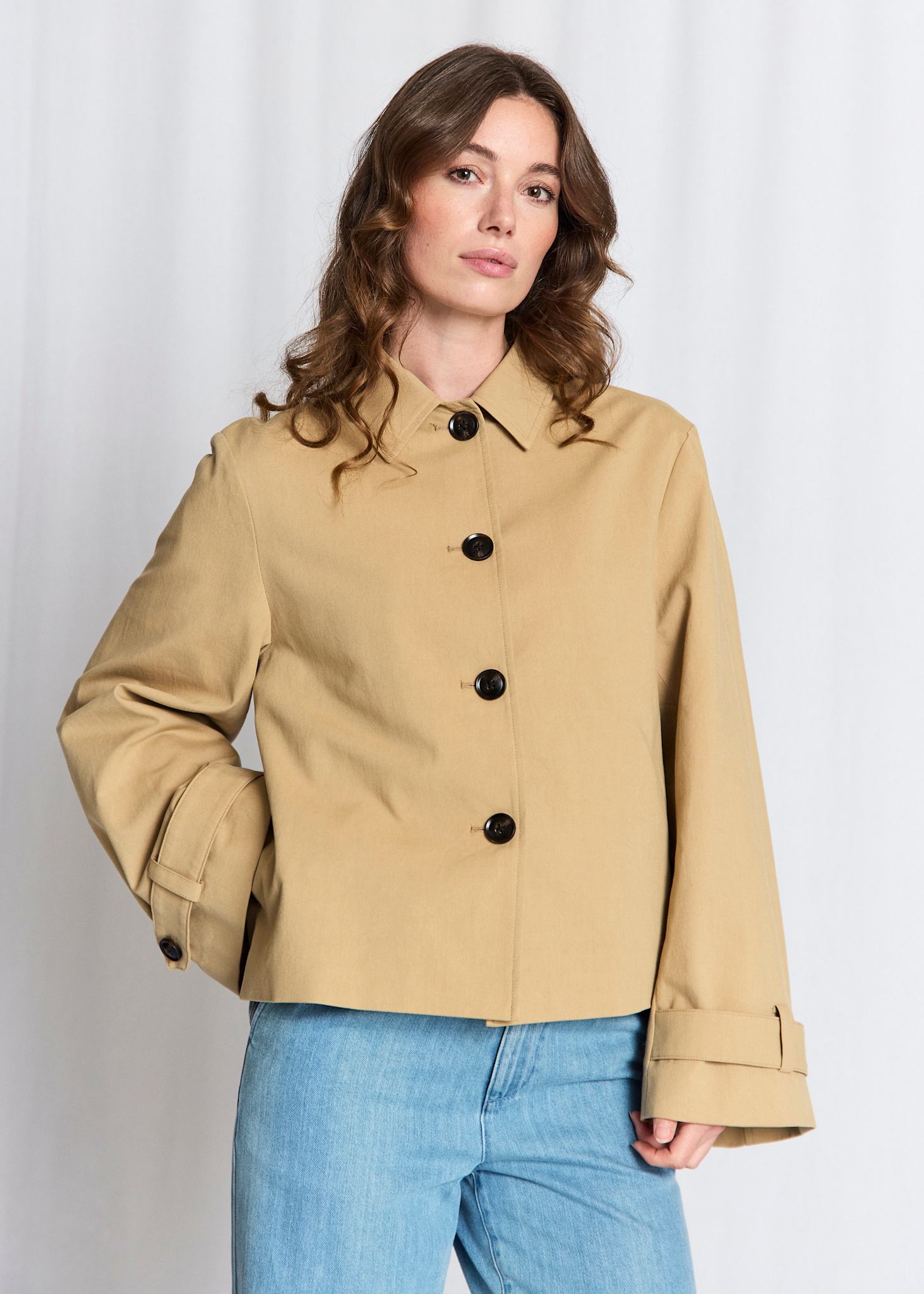BS Alberta Regular Fit Jakke - Sand