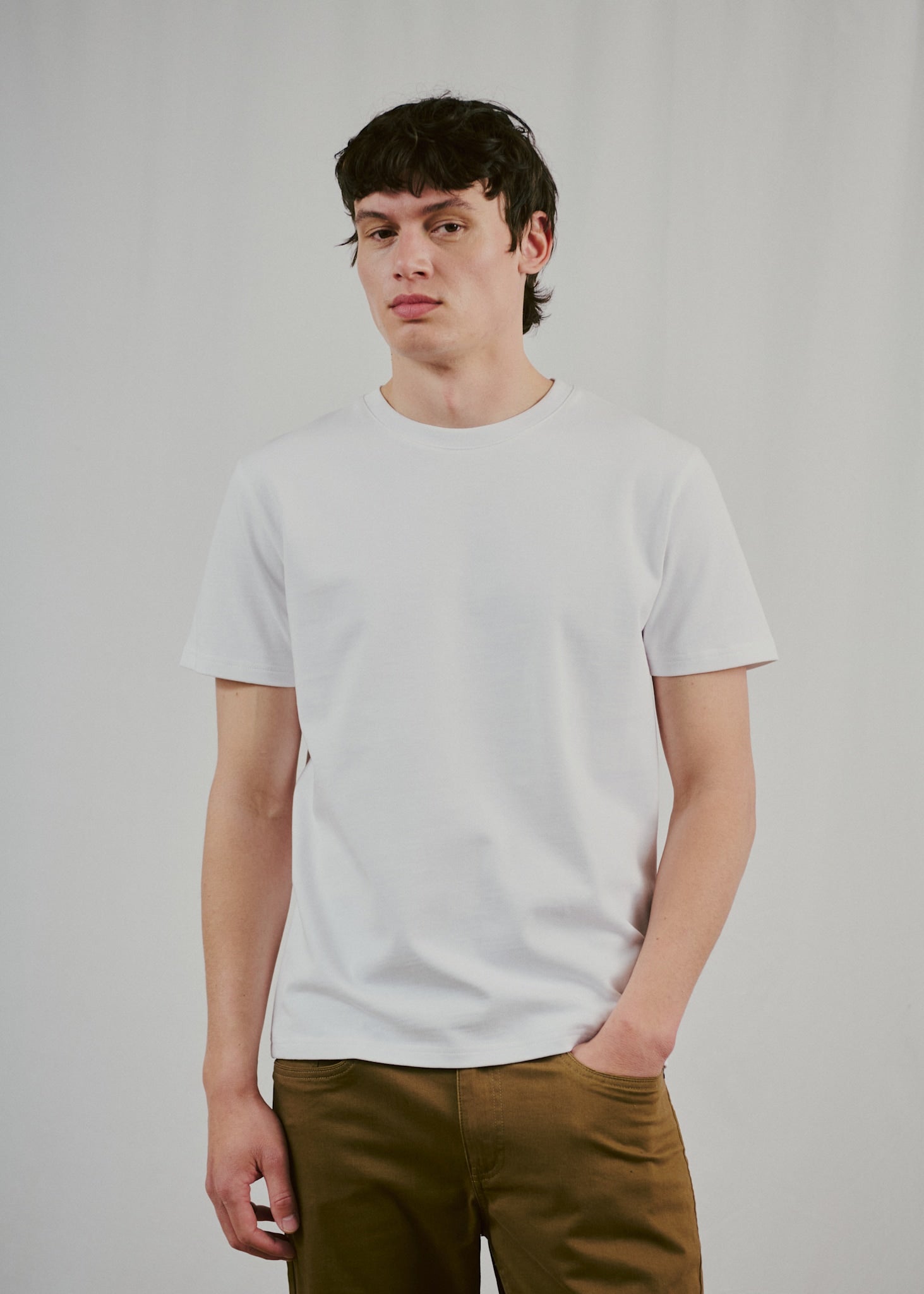 BS Stanley T-shirt Regular Fit - White & Black