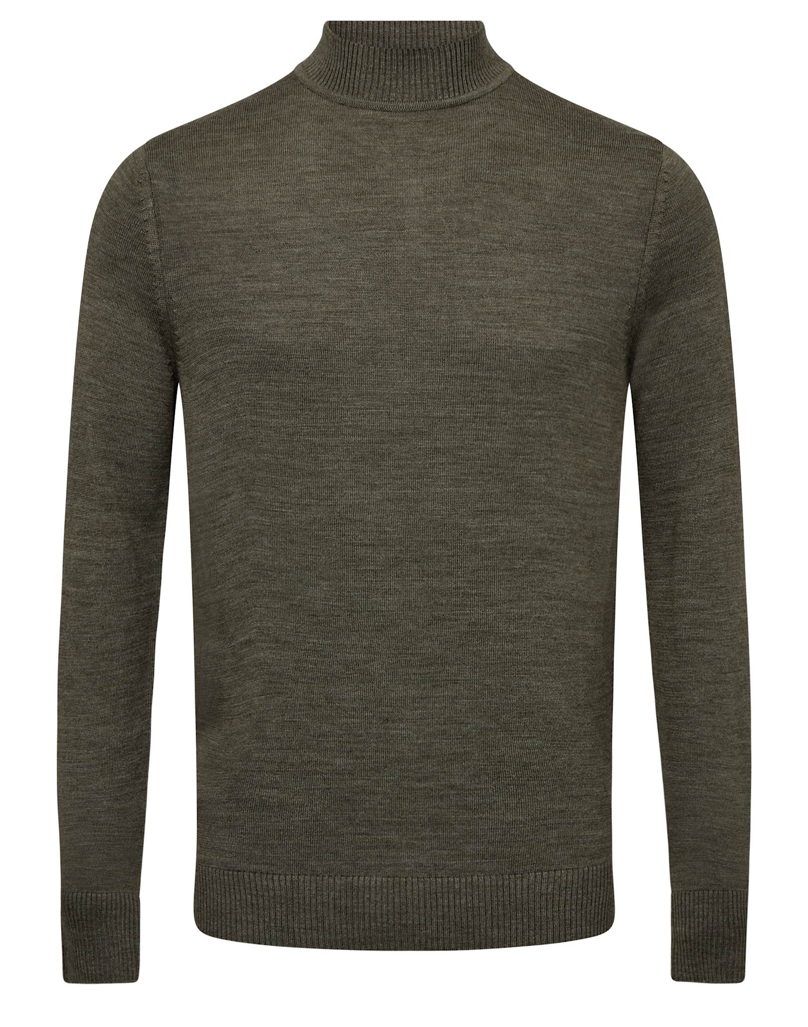 BS Froder Regular Fit Strik - Olive