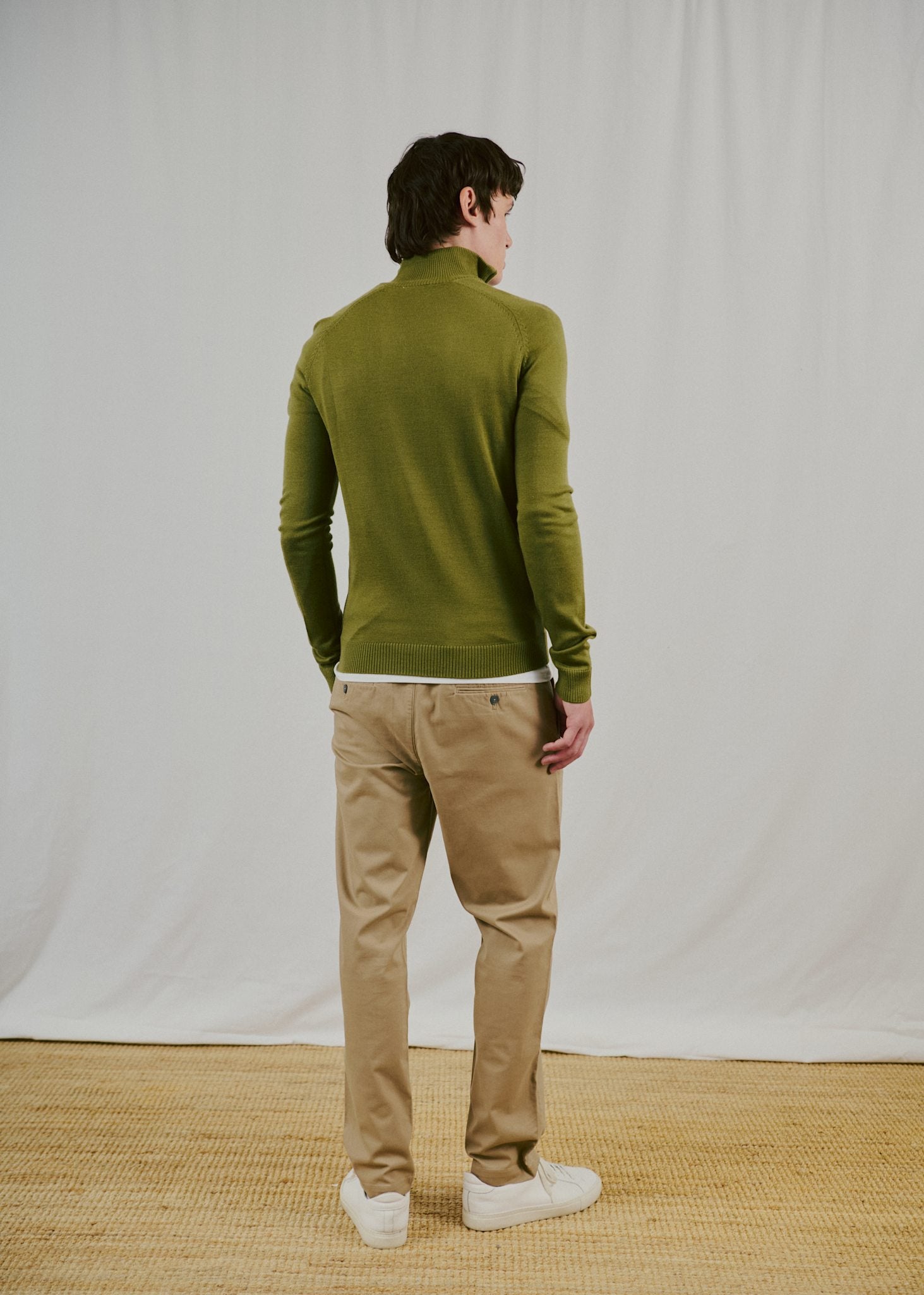 BS Pelle Regular Fit Strik - Bright Green