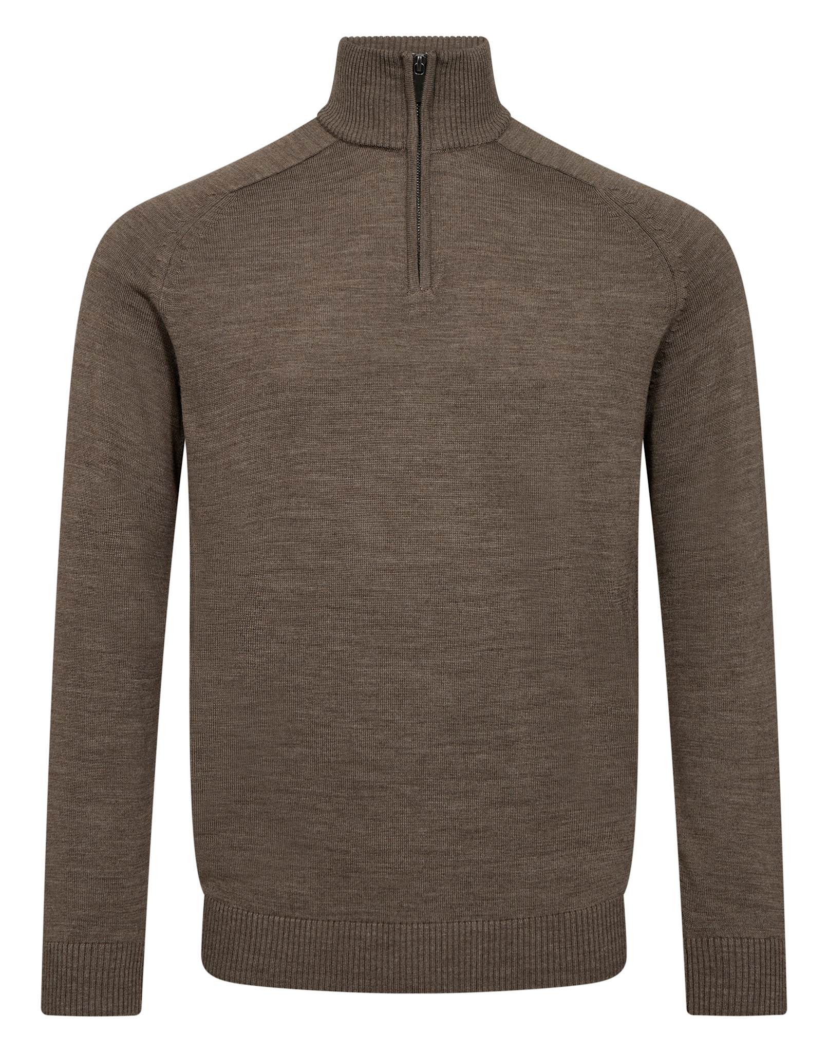 BS Pelle Regular Fit Strik - Brown