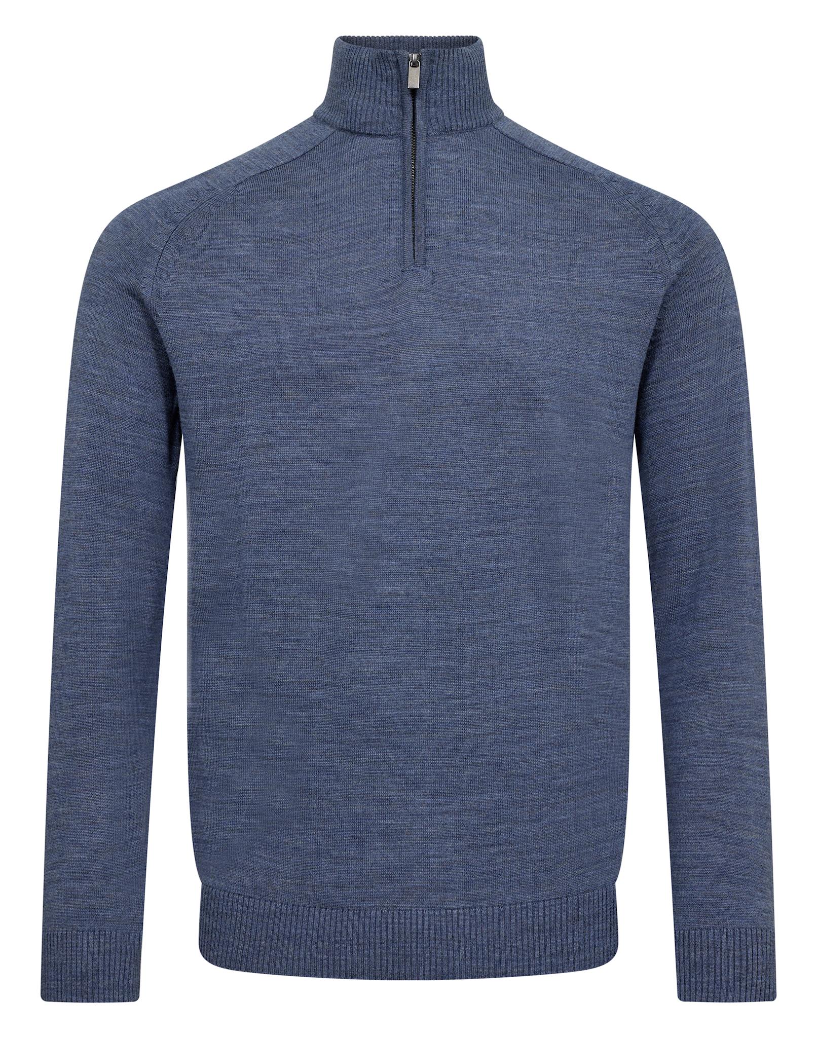 BS Pelle Regular Fit Strik - Ocean