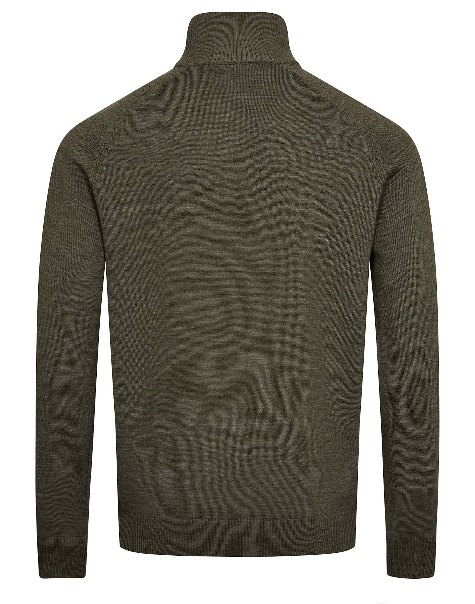 BS Pelle Regular Fit Strik - Olive