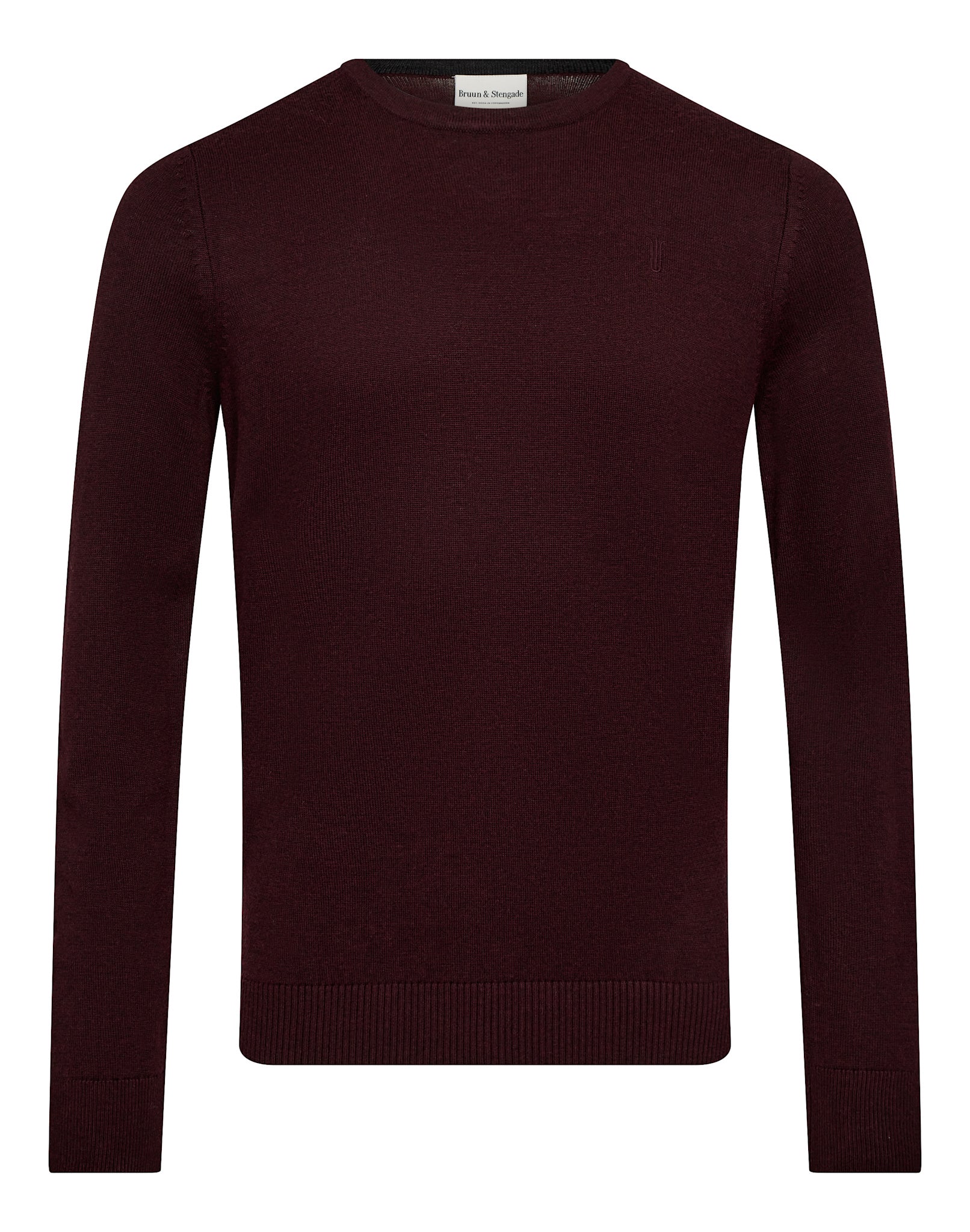 BS Jupiter Regular Fit Strik - Bordeaux