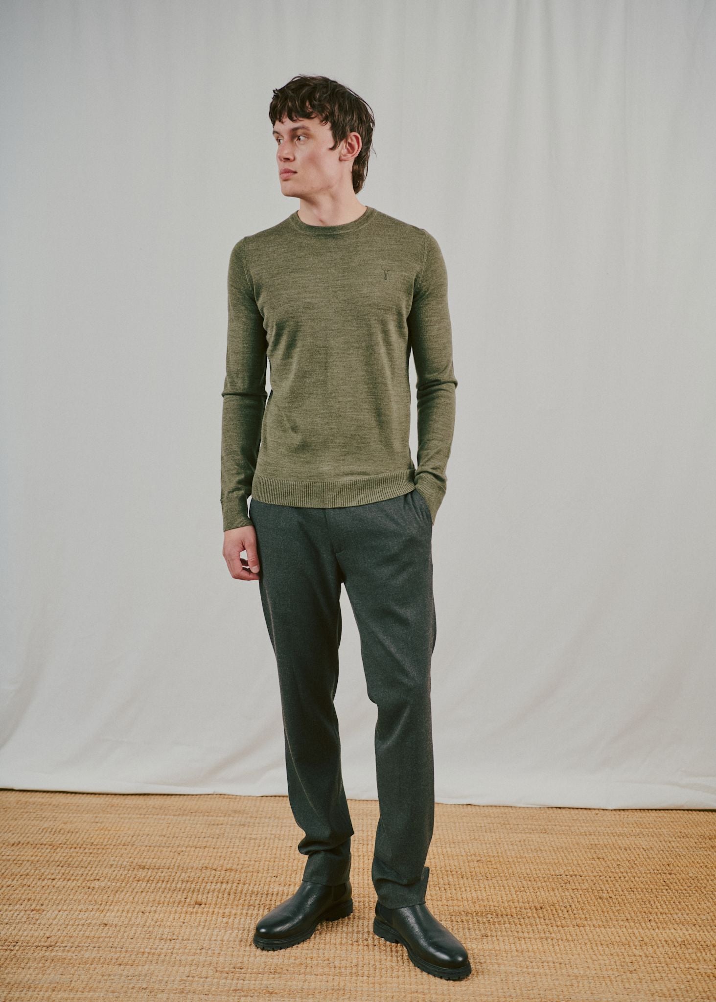 BS Jupiter Regular Fit Strik - Olive