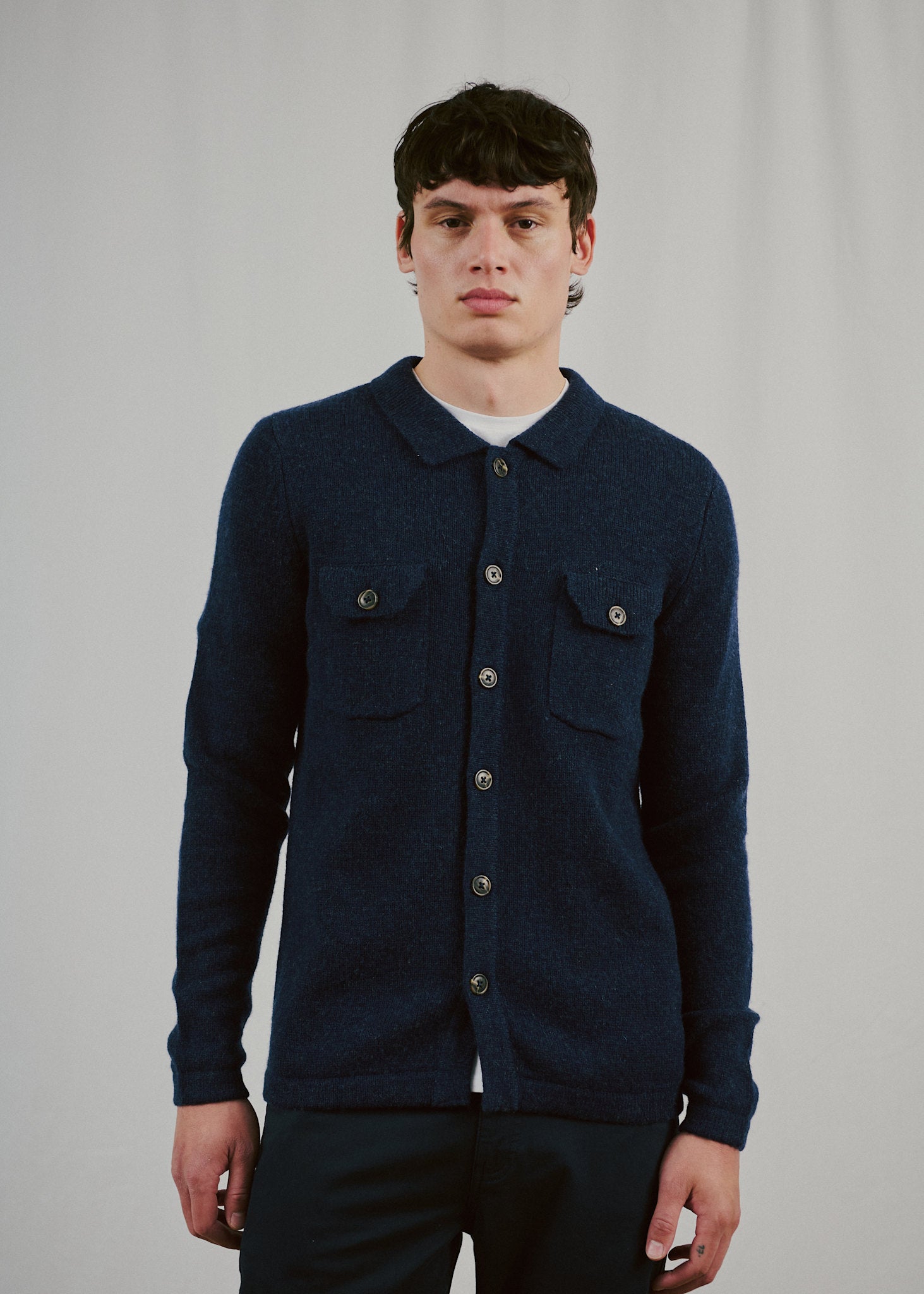 BS Moldova Regular Fit Strik - Navy