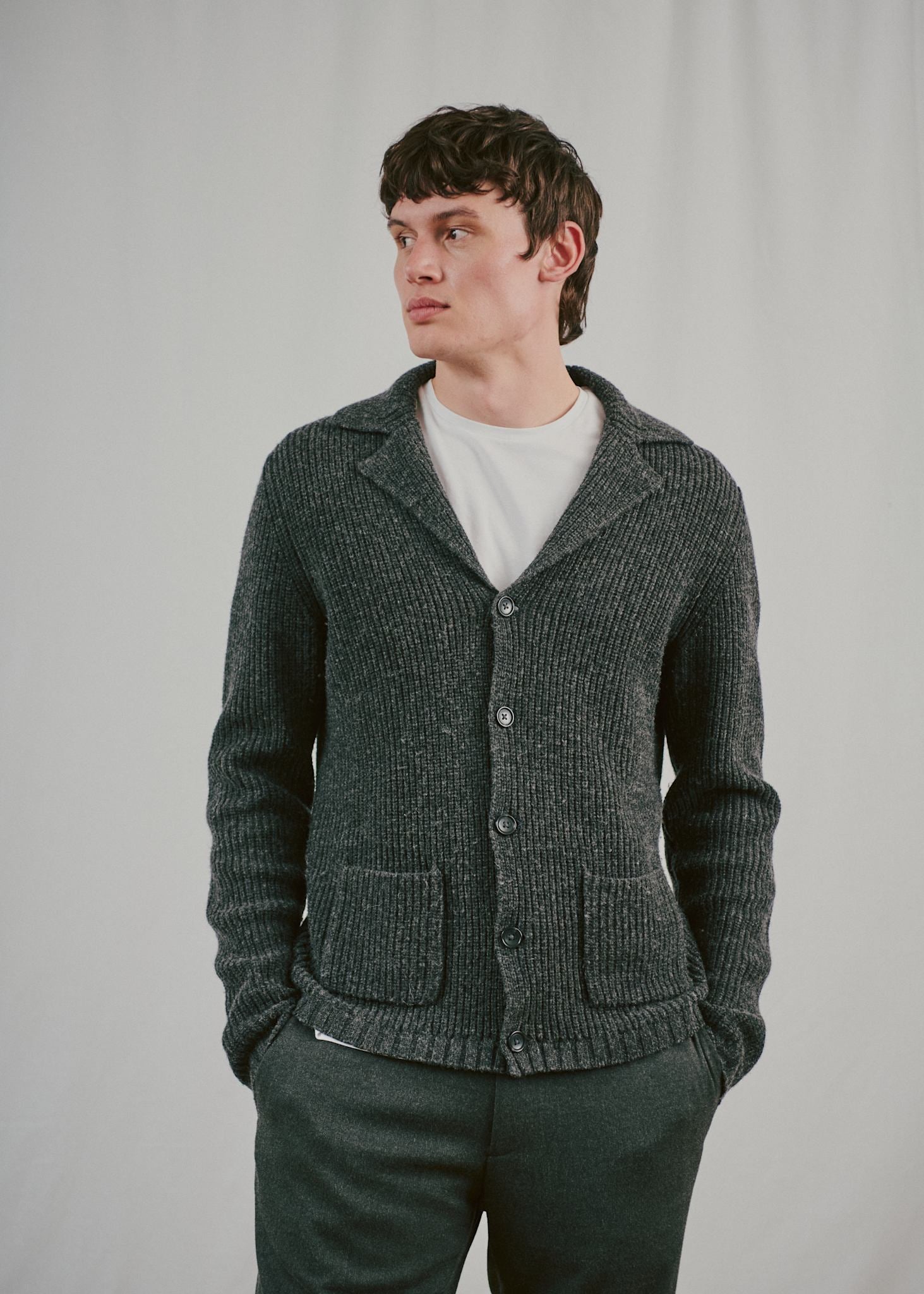 BS Nauru Regular Fit Strik - Dark Grey