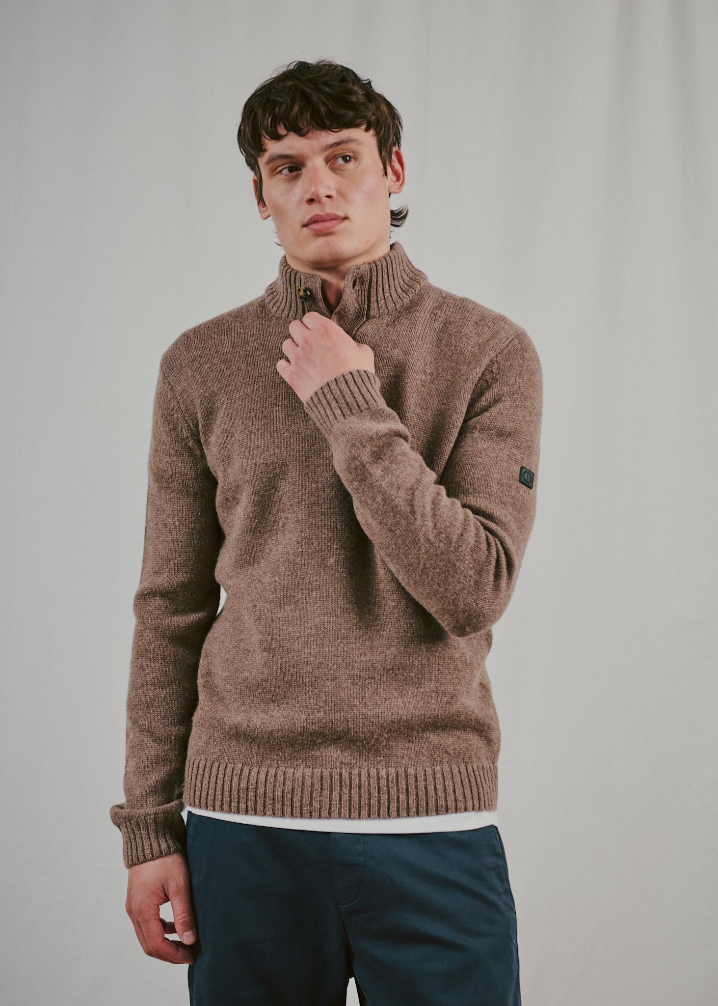 BS Socotra Regular Fit Strik - Mink