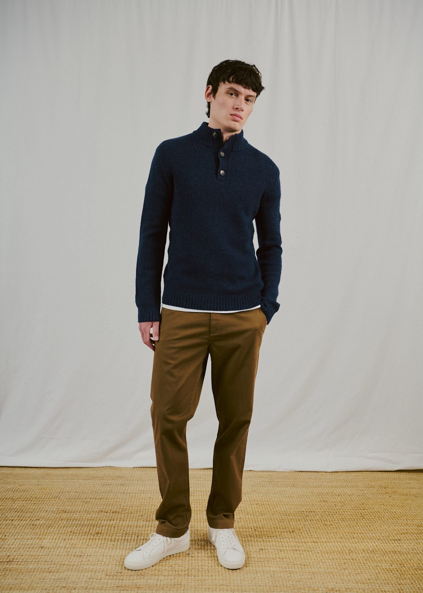 BS Socotra Regular Fit Strik - Navy