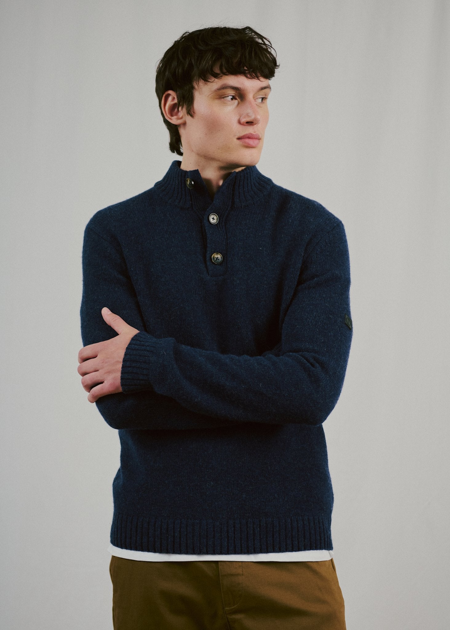 BS Socotra Regular Fit Strik - Navy