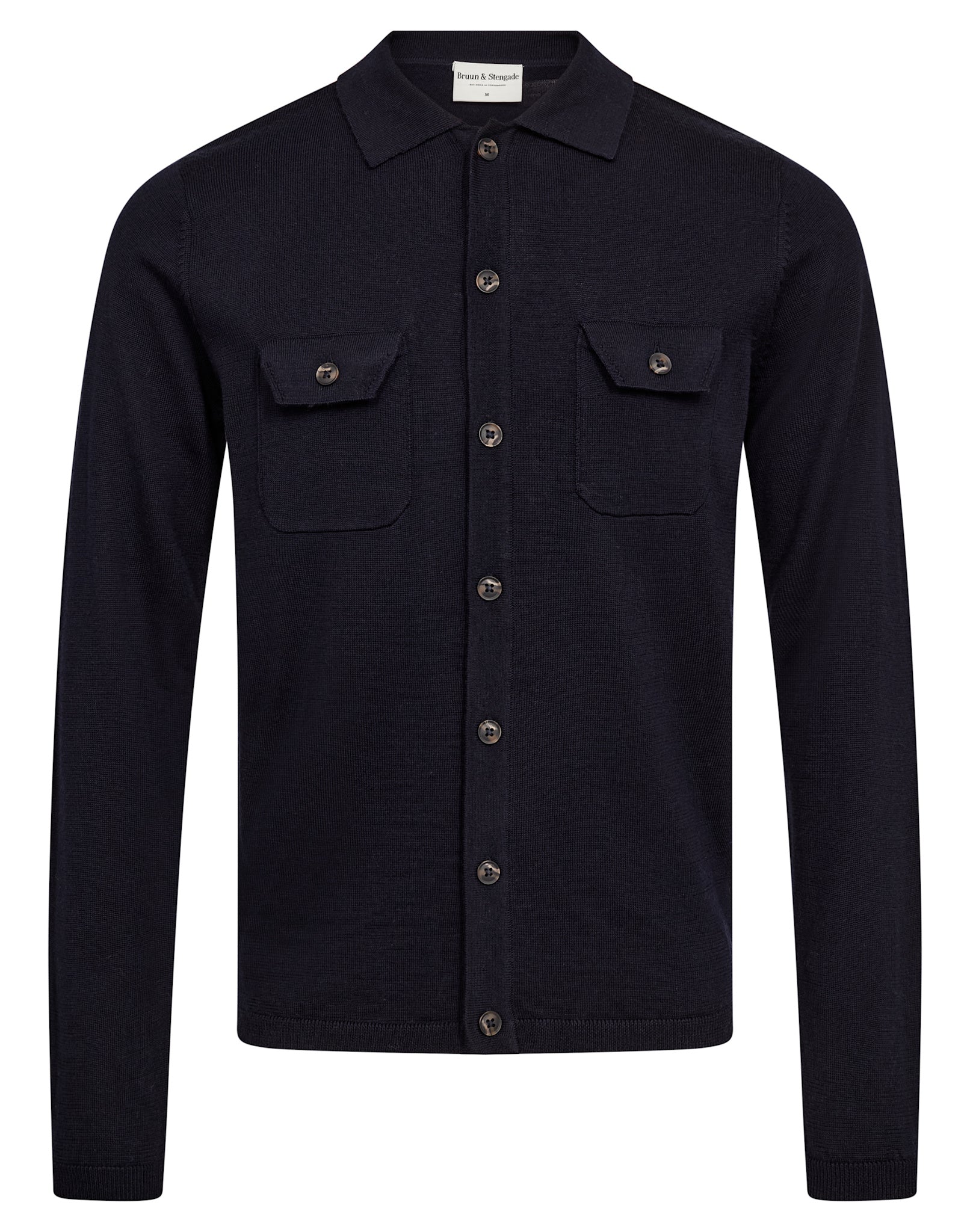 BS Zaouma Regular Fit Strik - Navy