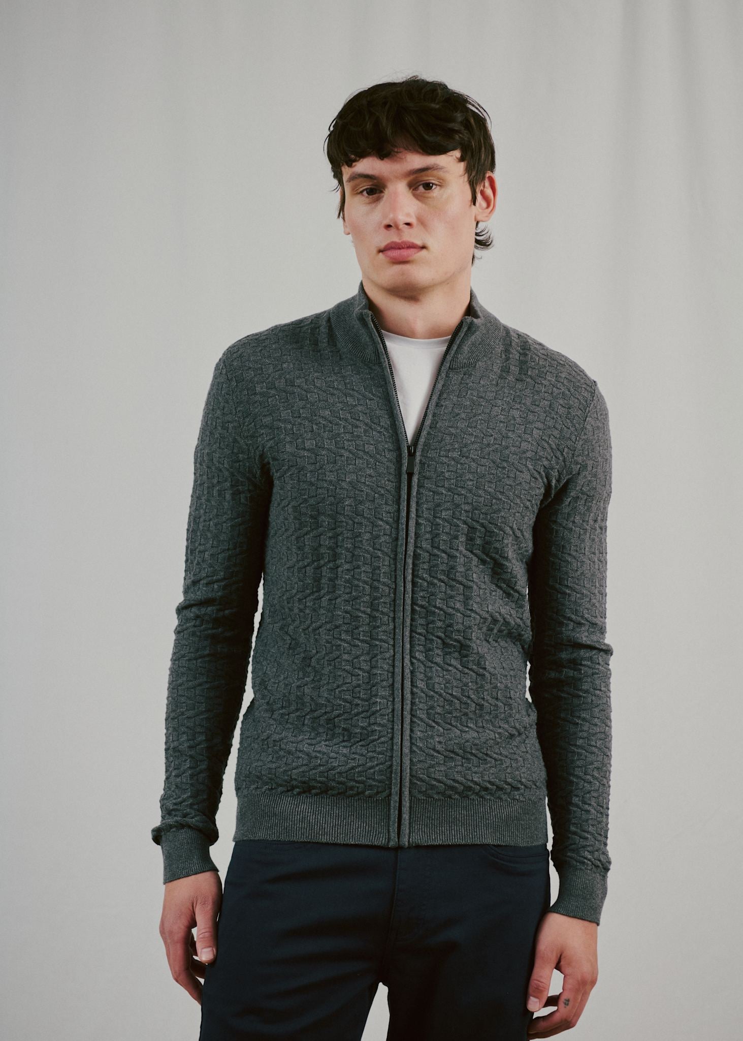 BS Mastor Regular Fit Strik - Grey