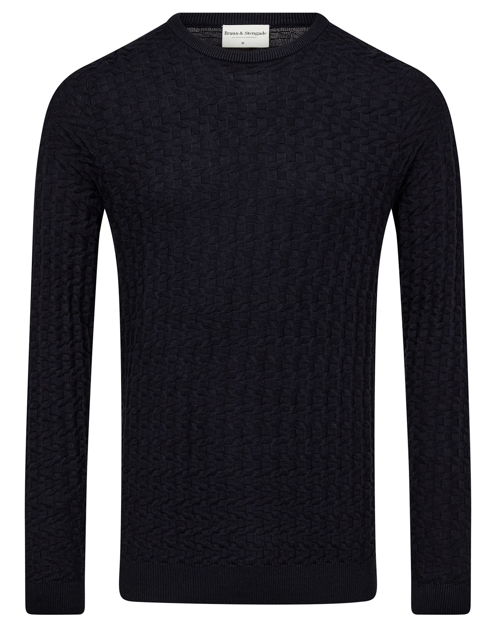 BS Kergueleu Regular Fit Strik - Navy