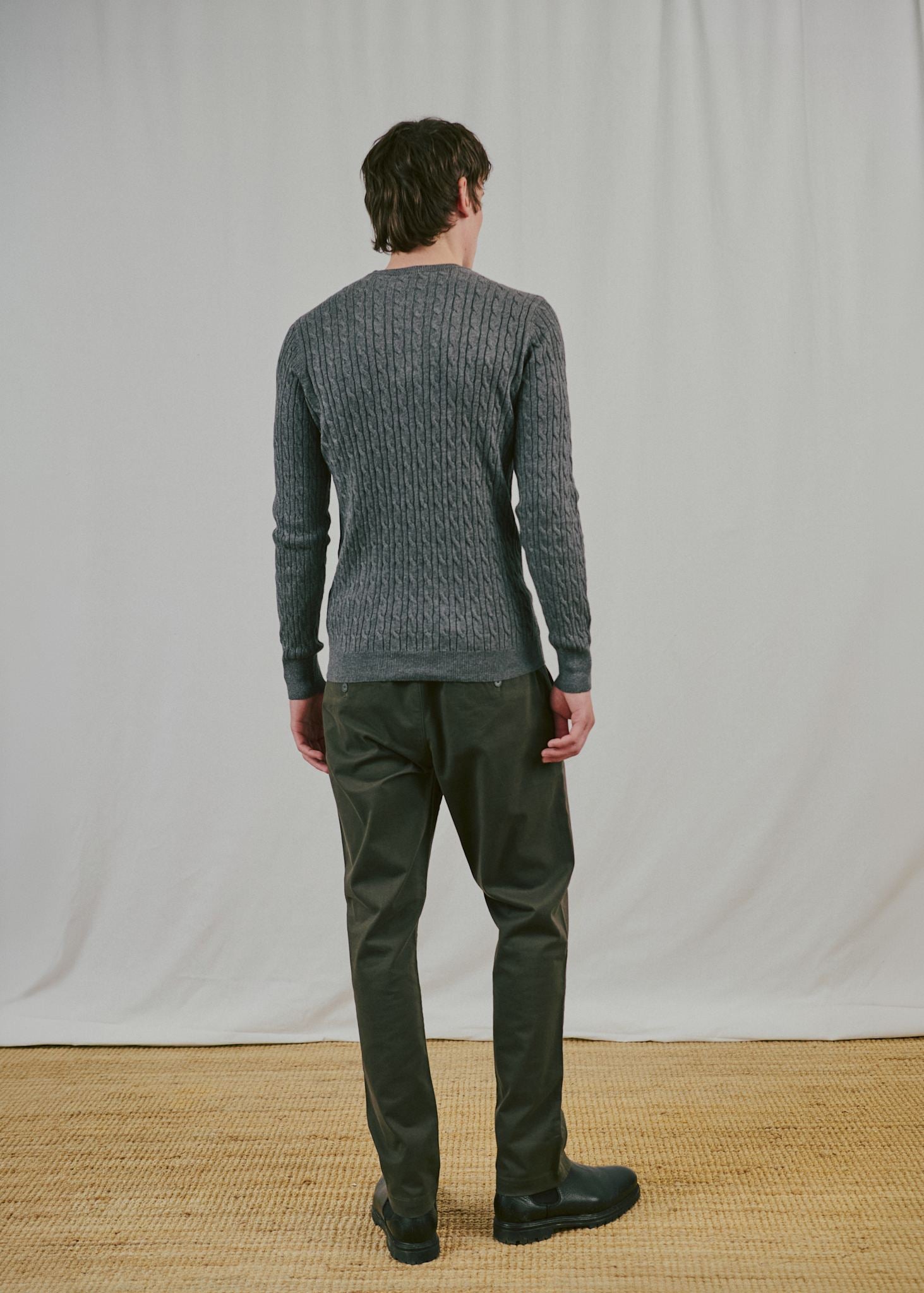 BS Guizchou Regular Fit Strik - Grey