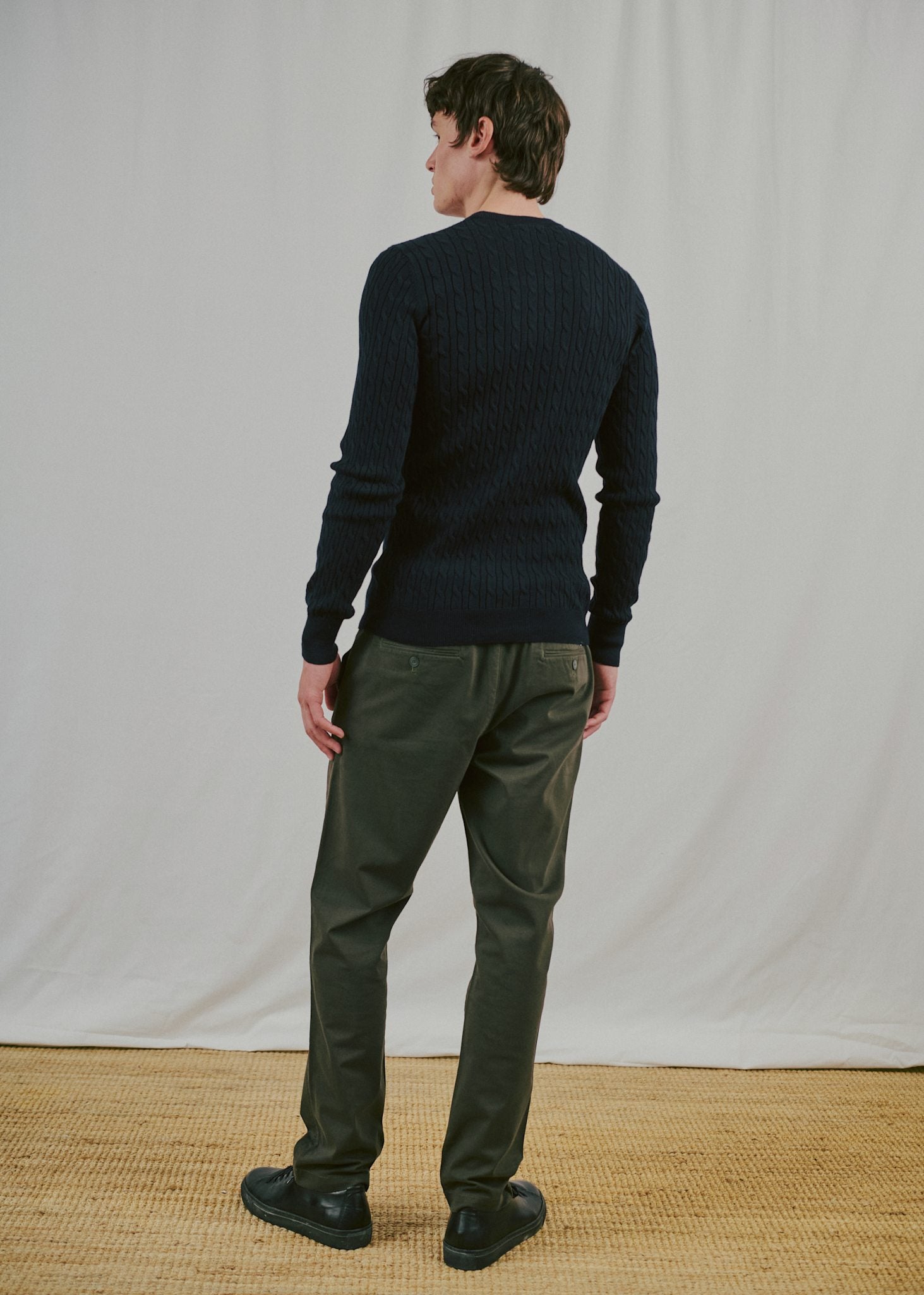 BS Guizchou Regular Fit Strik - Navy