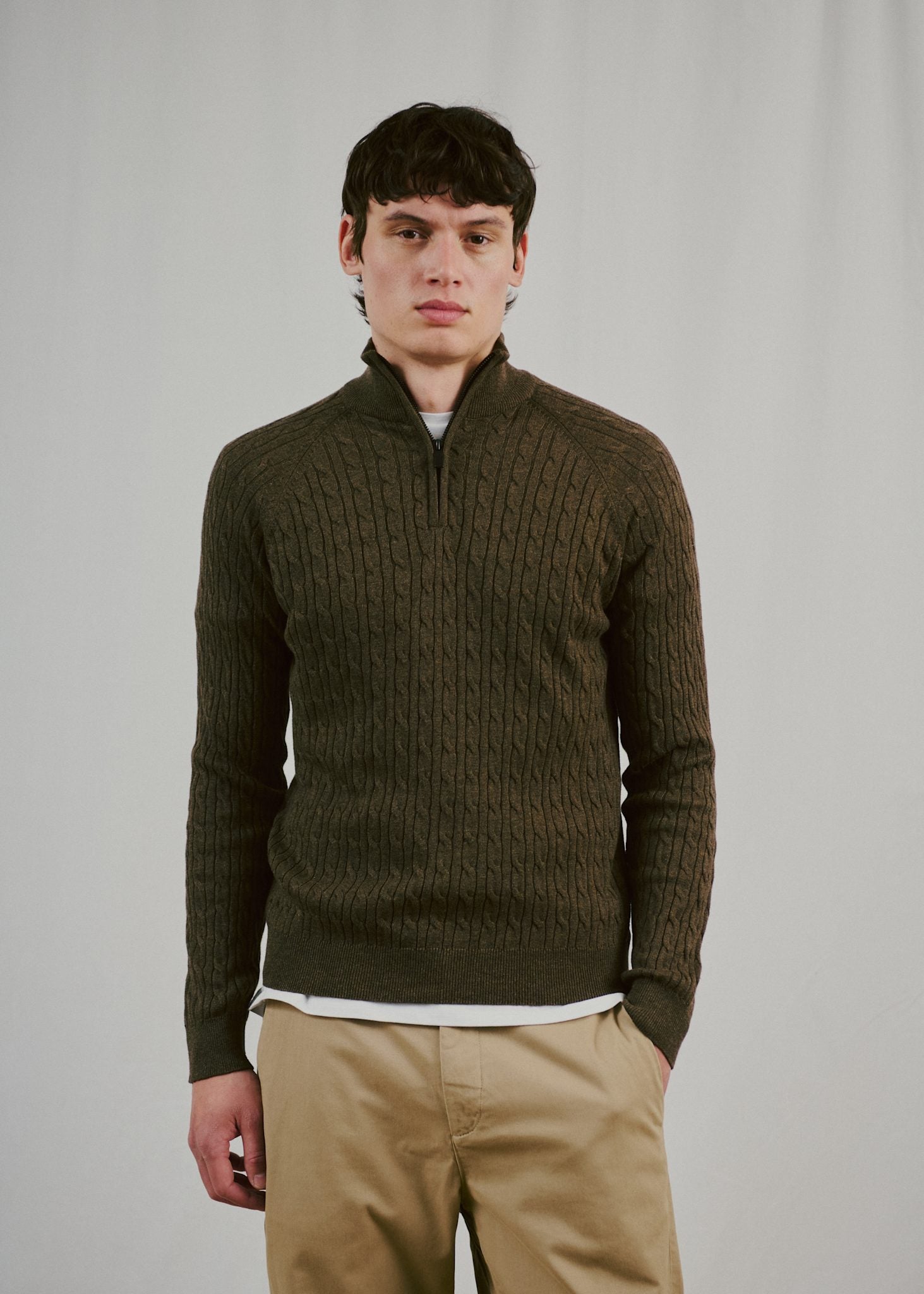 BS Simbel Regular Fit Knitwear - Forest