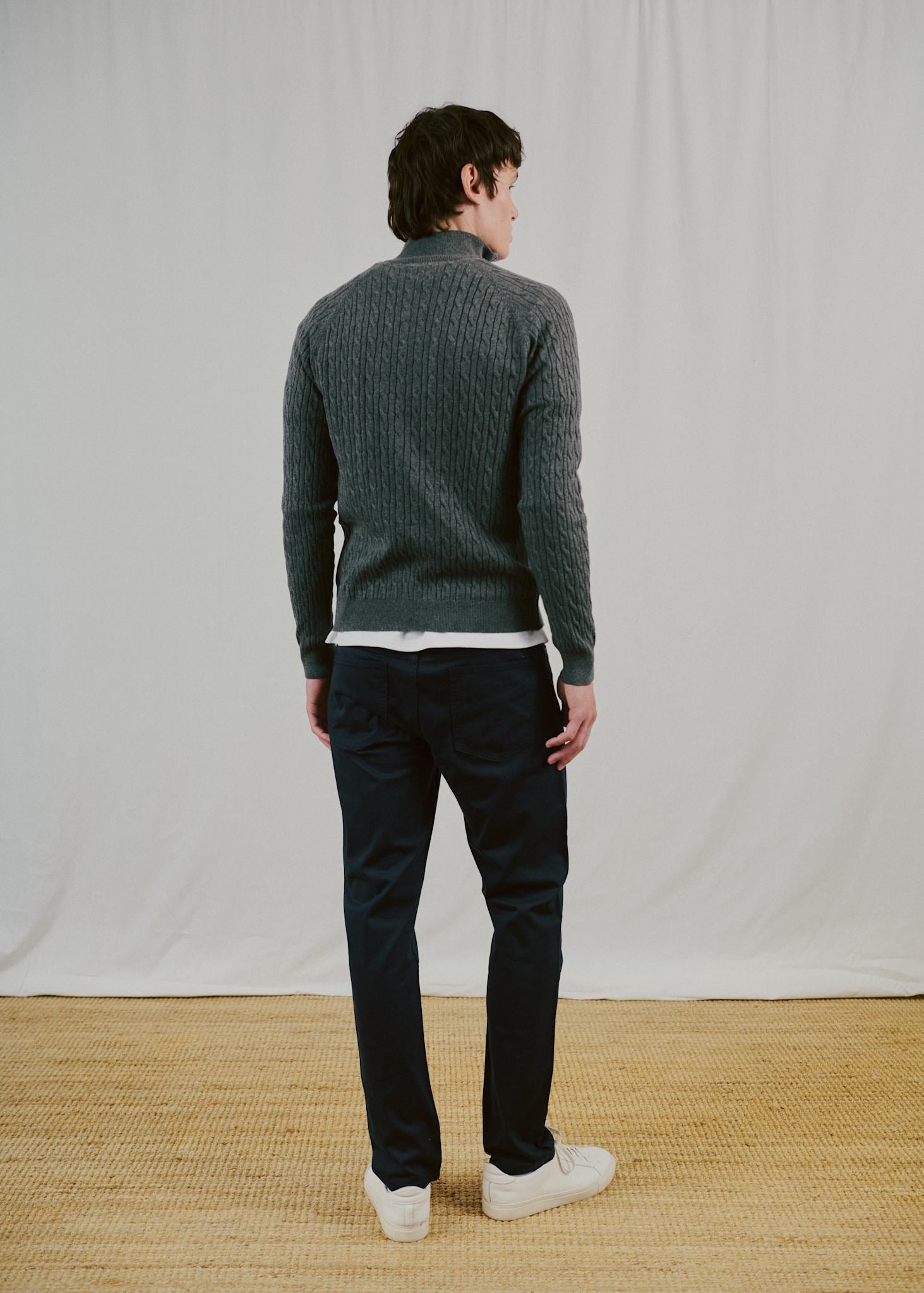 BS Simbel Regular Fit Strik - Grey