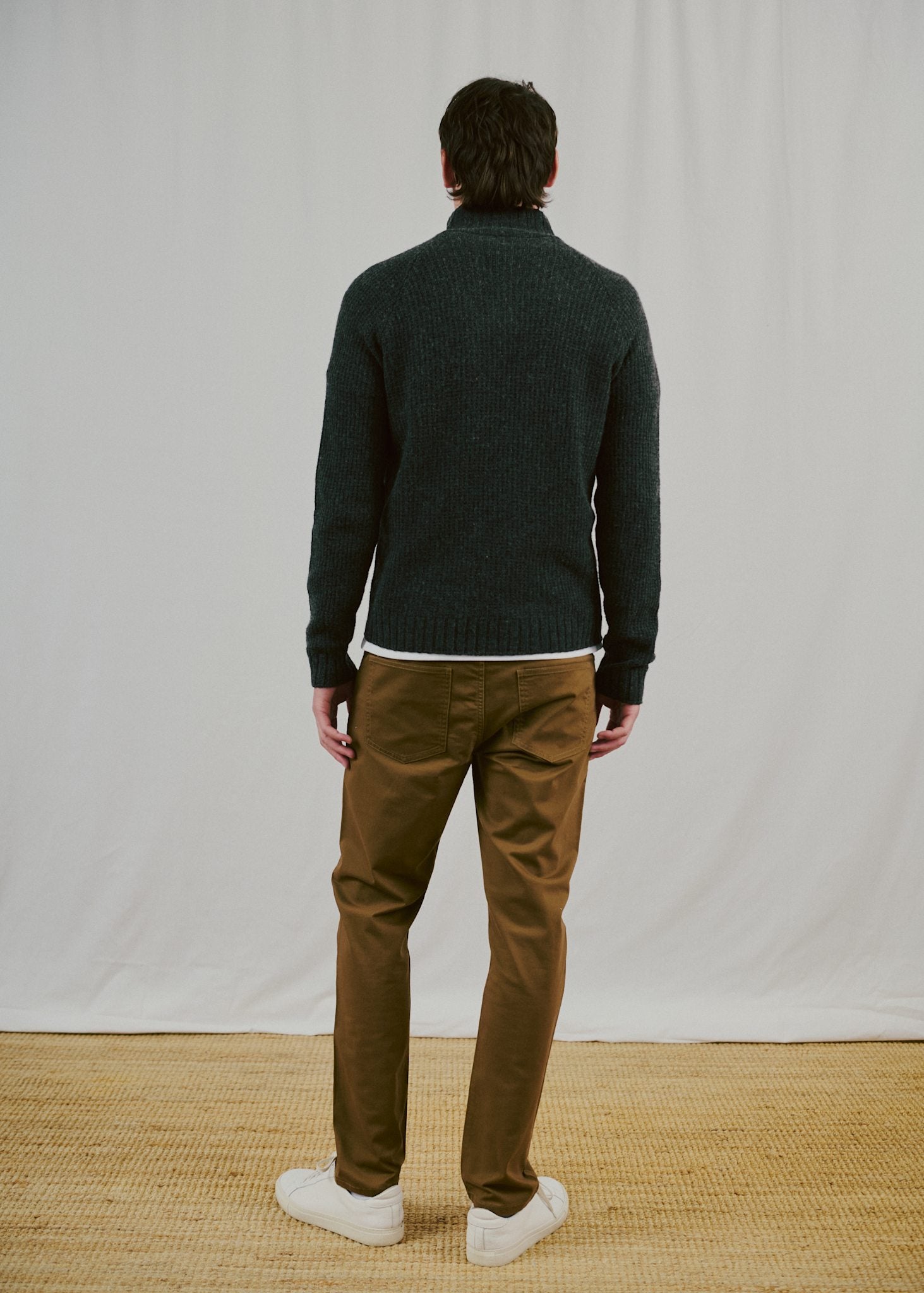 BS Svalbard Regular Fit Strik - Dark Grey