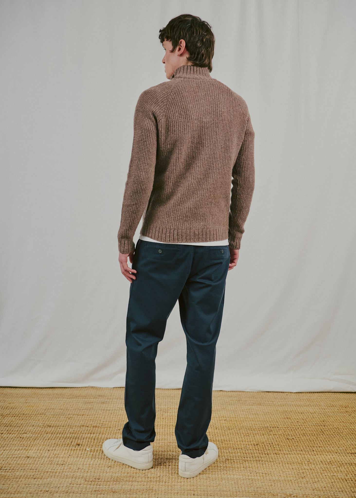 BS Svalbard Regular Fit Strik - Mink