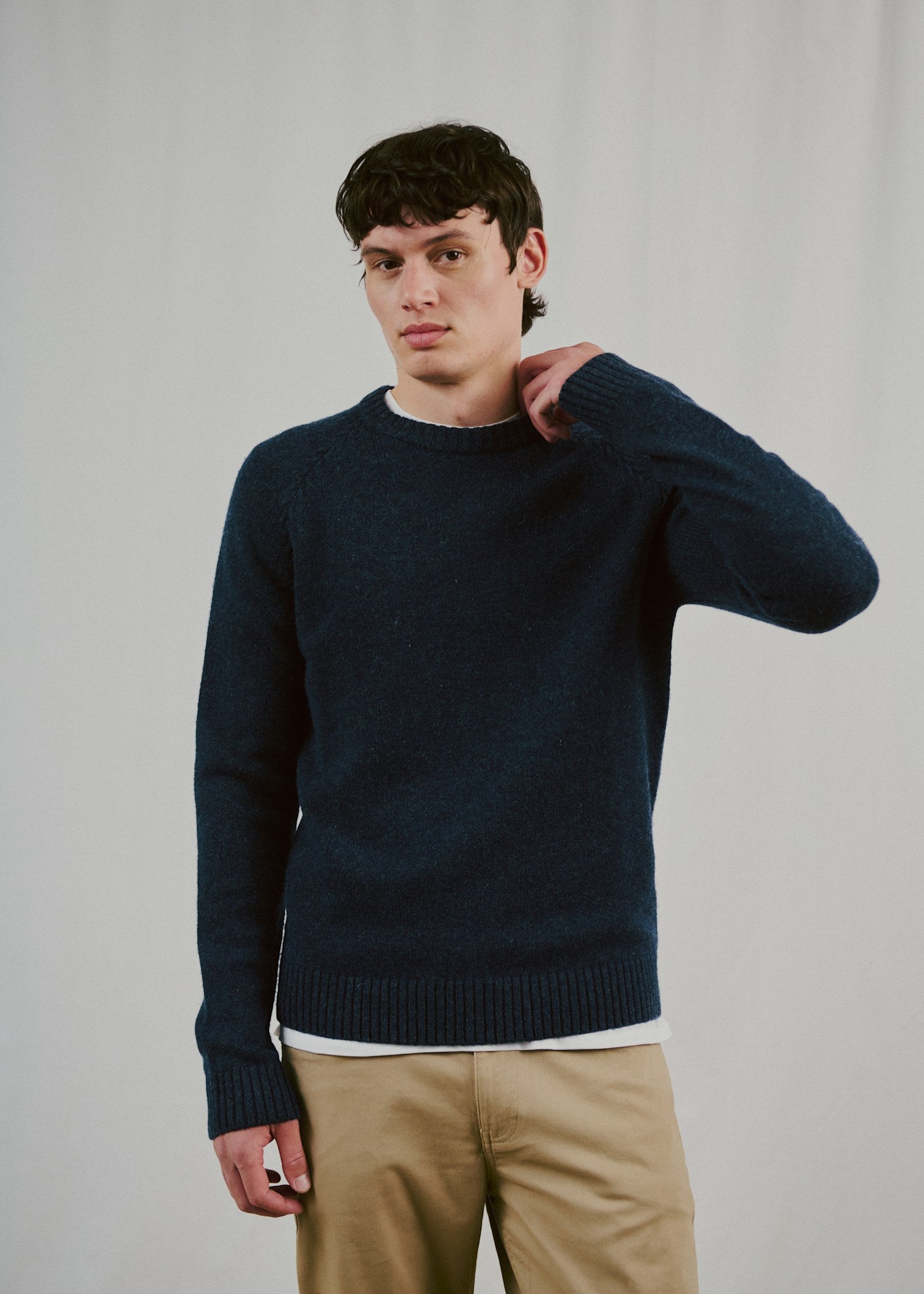 BS Punta Regular Fit Knitwear - Grey
