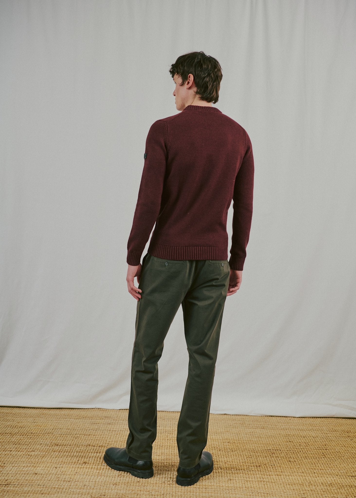 BS Mizan Regular Fit Chinos - Green