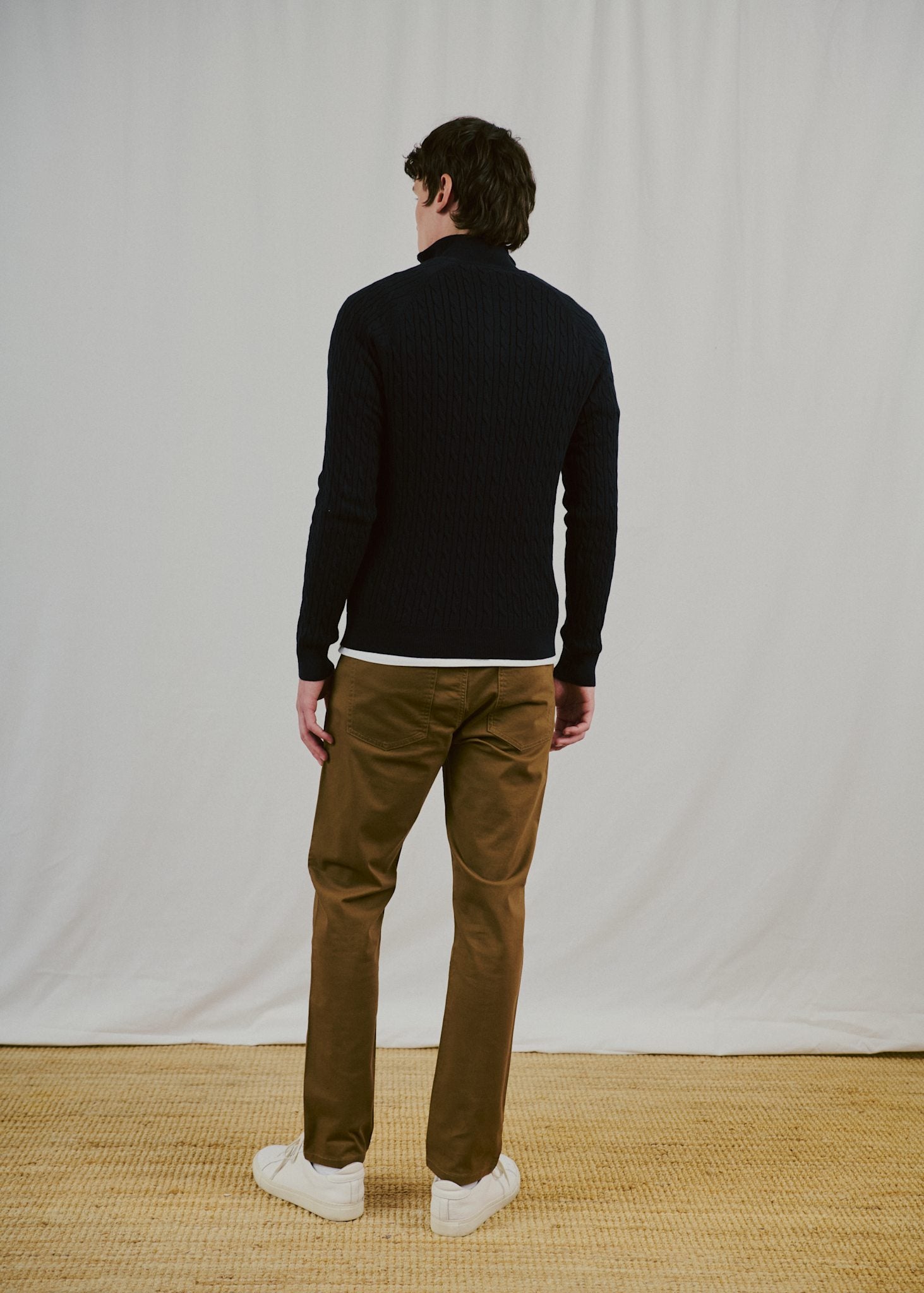 BS Albet Regular Fit Chinos - Khaki