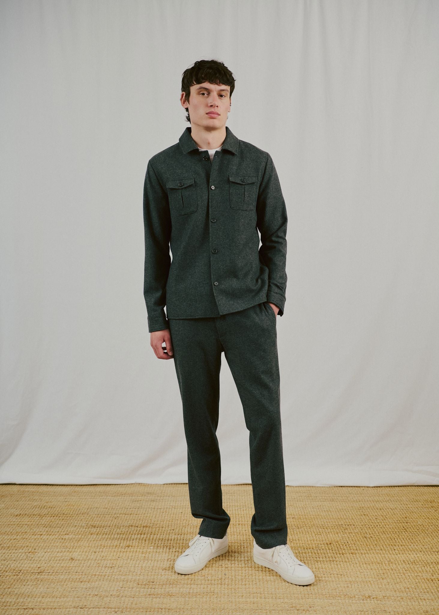 BS Melliw Classic Fit Habitbukser - Grey