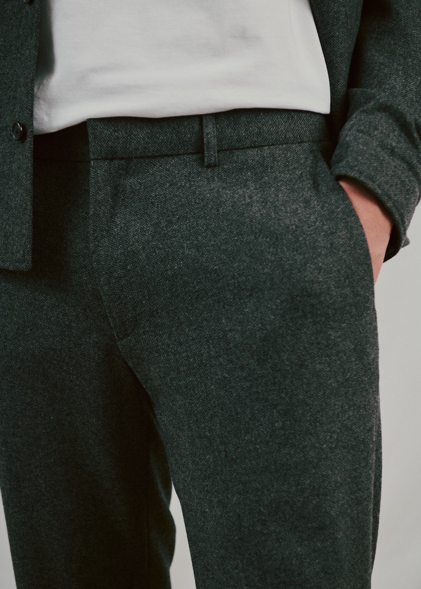 BS Melliw Classic Fit Habitbukser - Grey
