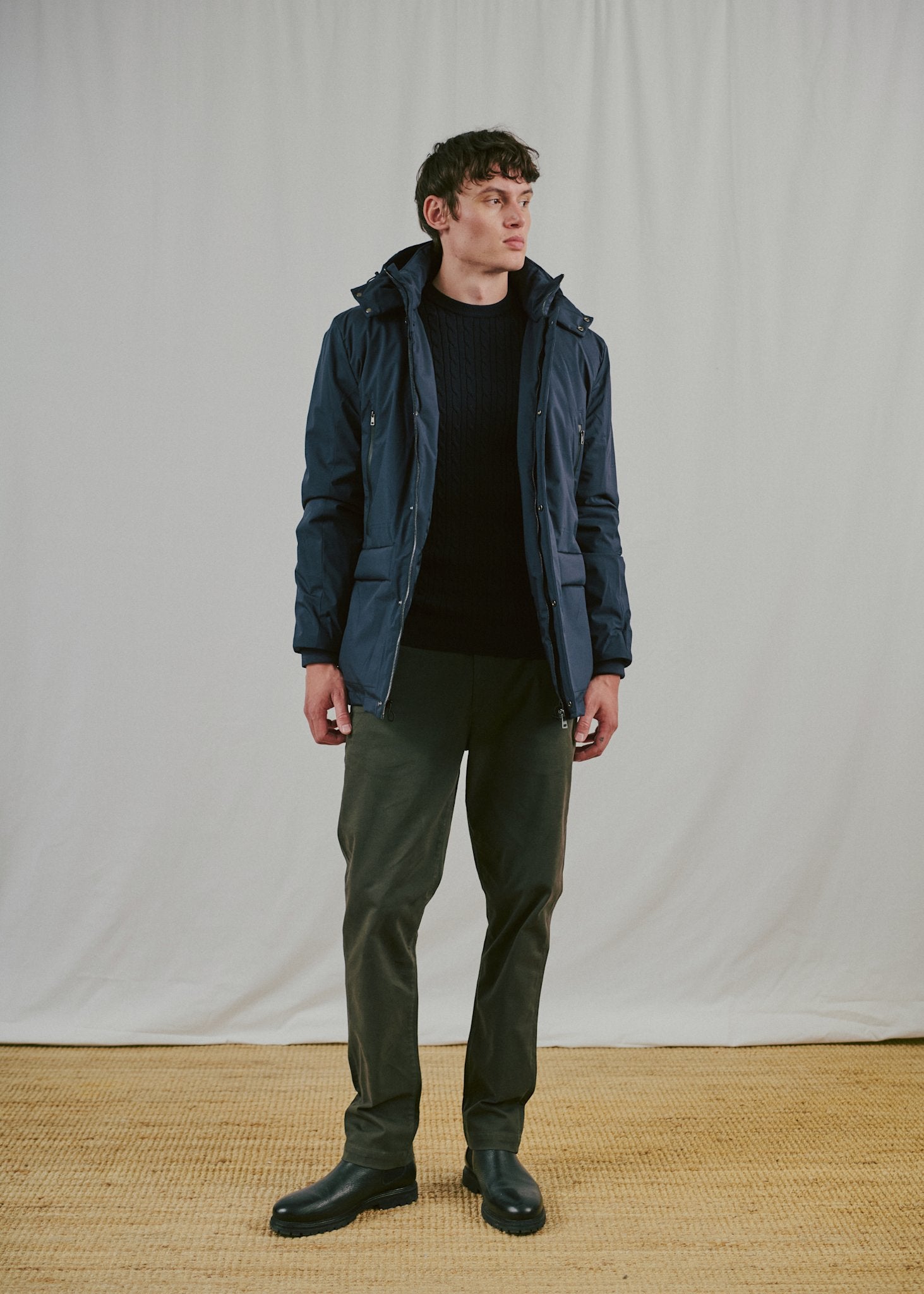 BS Ezra Regular Fit Jakke - Navy