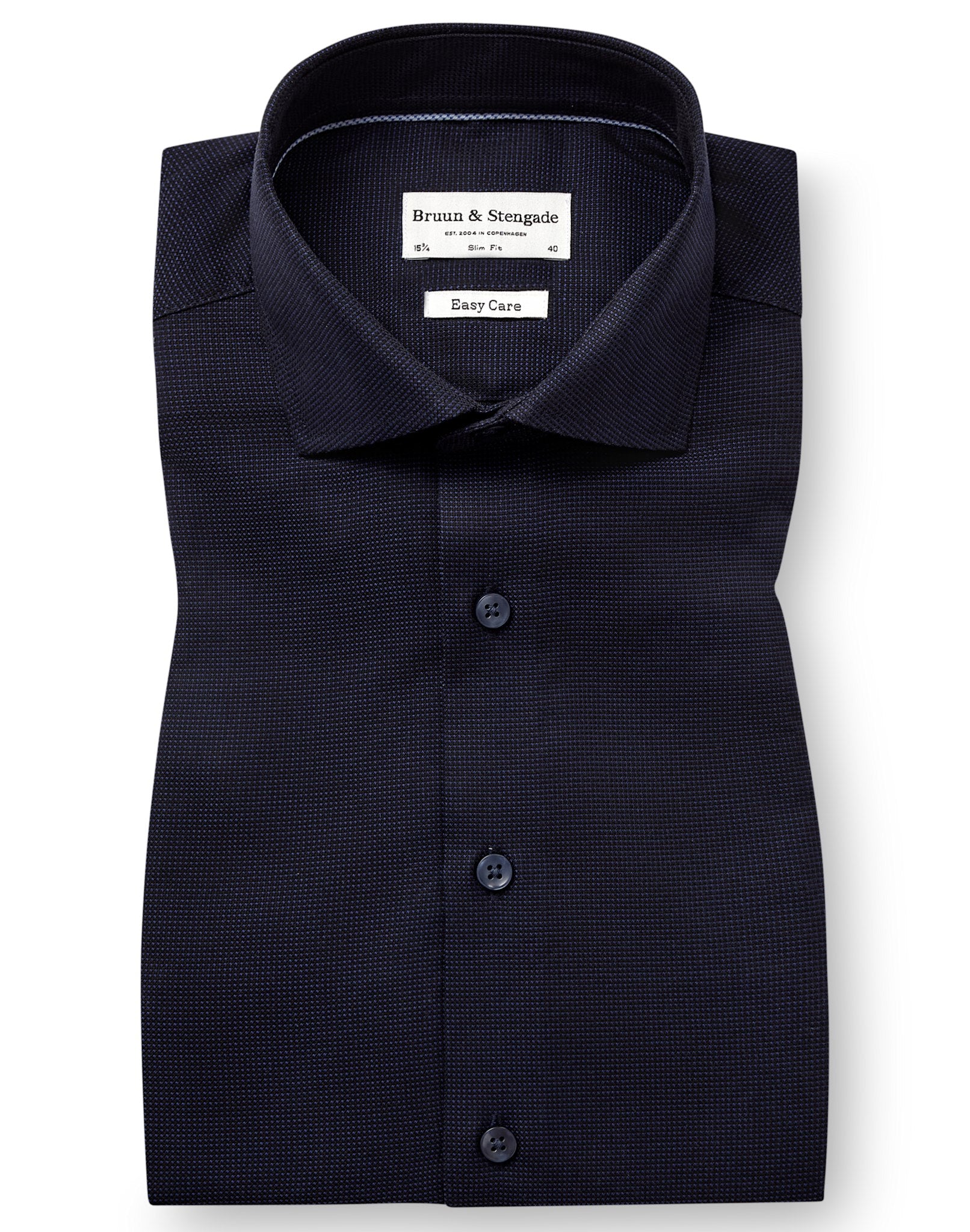 BS Bjerre Slim Fit Skjorte - Black