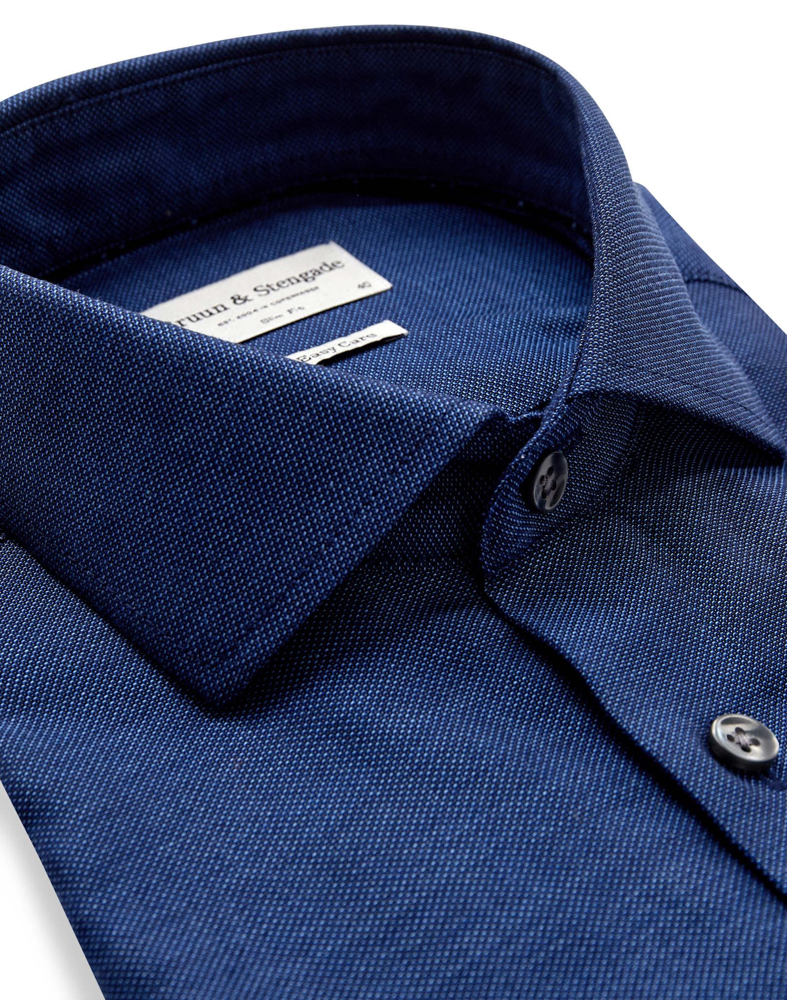 BS Joff Slim Fit Skjorte - Navy