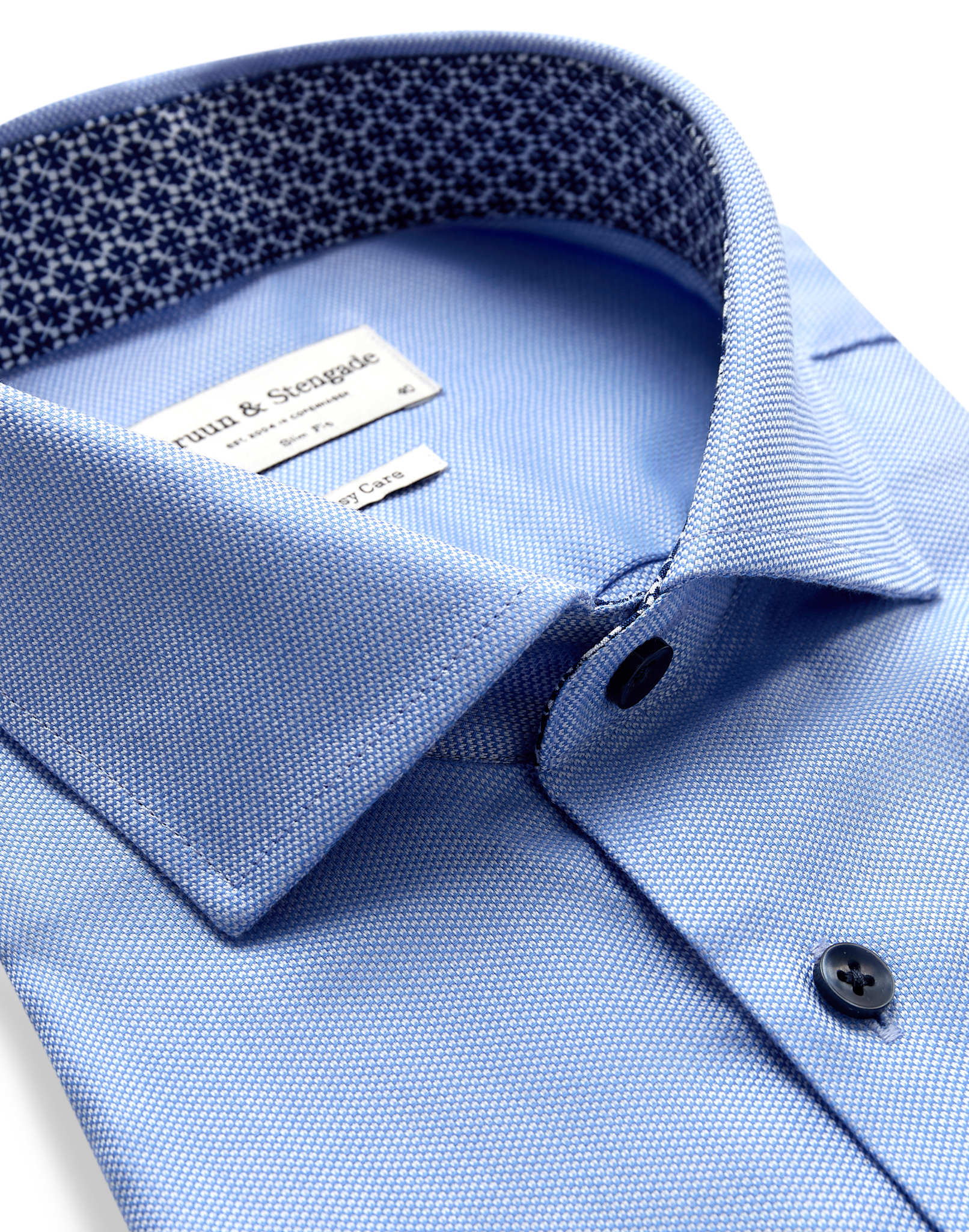 BS Murakami Slim Fit Skjorte - Light Blue