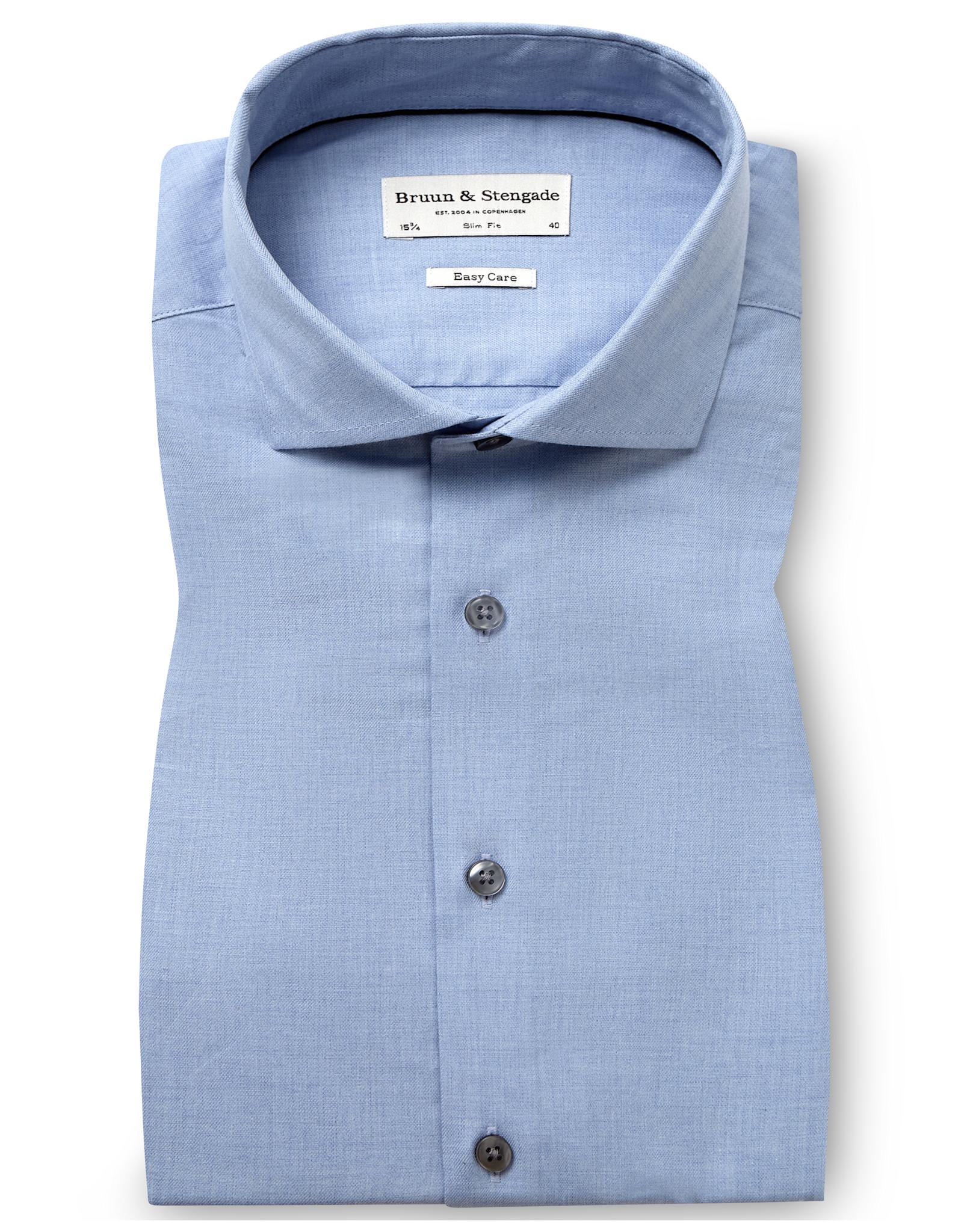 BS Samsoe Slim Fit Skjorte - Light Blue